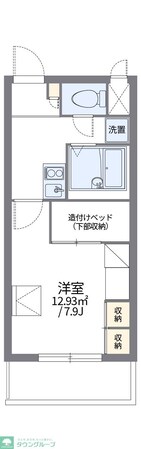 レオパレスパルコートBの物件間取画像